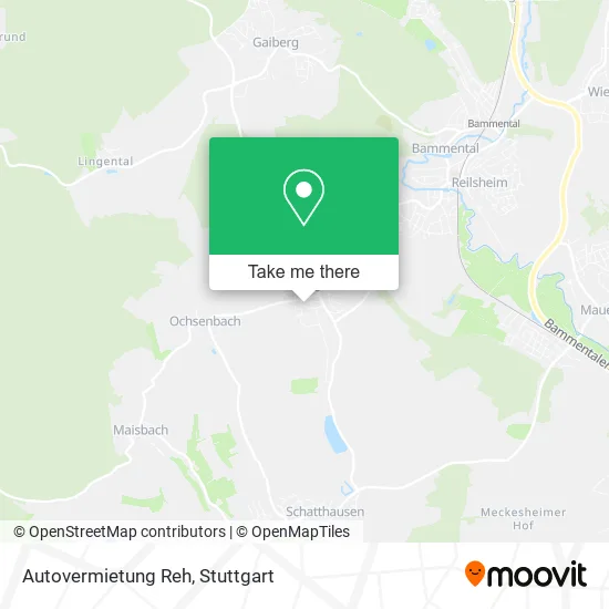 Карта Autovermietung Reh