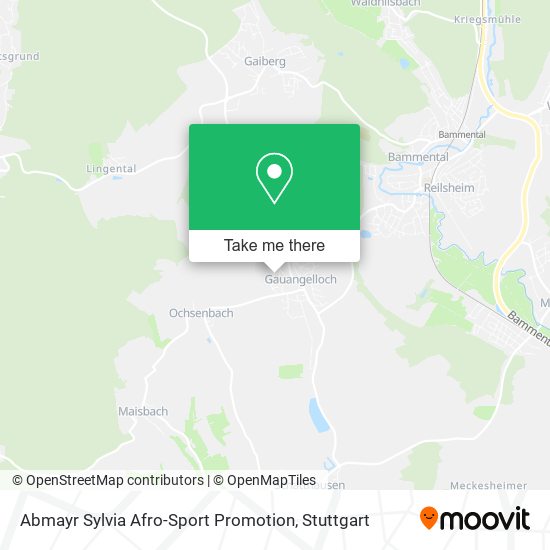 Карта Abmayr Sylvia Afro-Sport Promotion