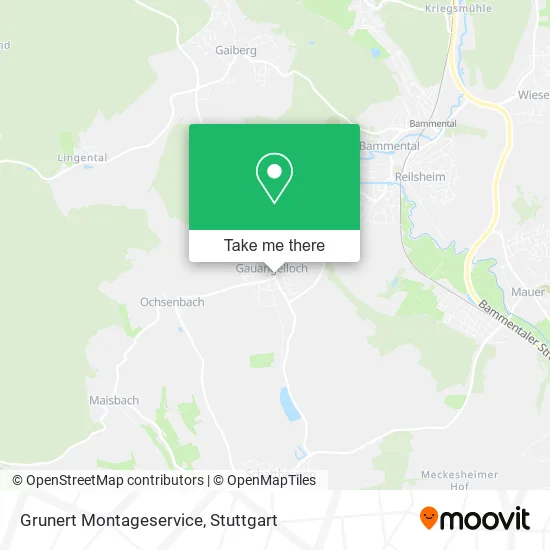 Карта Grunert Montageservice