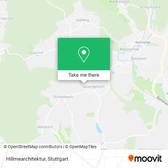 Карта Hillmearchitektur