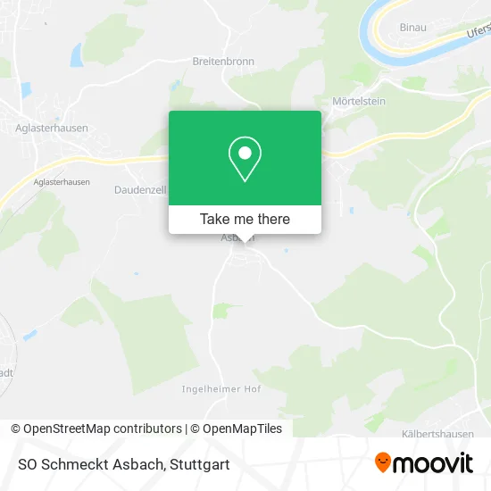 Карта SO Schmeckt Asbach