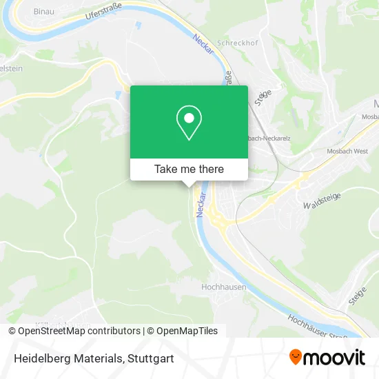 Карта Heidelberg Materials