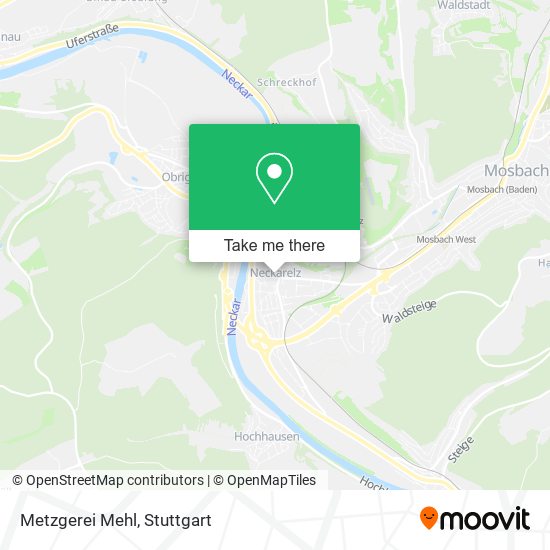 Metzgerei Mehl map