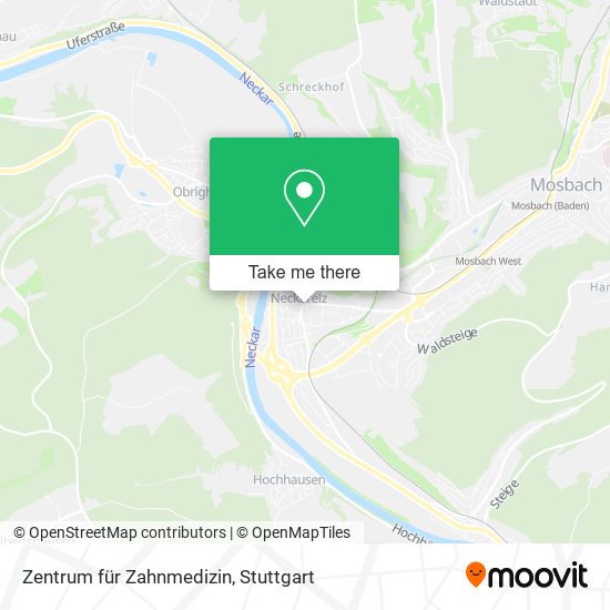 Карта Zentrum für Zahnmedizin