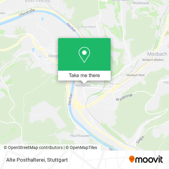 Карта Alte Posthalterei