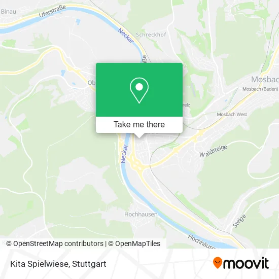 Карта Kita Spielwiese