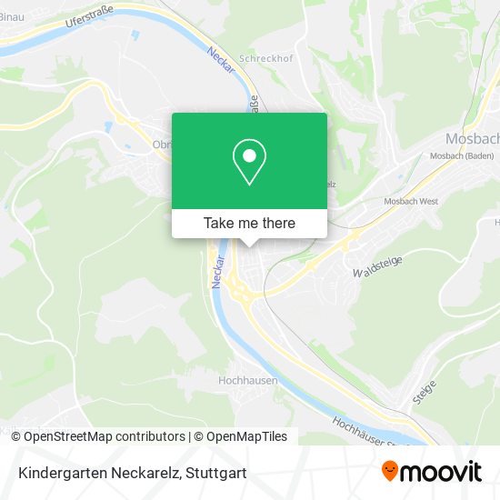 Kindergarten Neckarelz map
