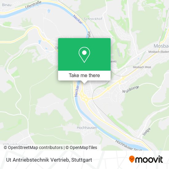 Ut Antriebstechnik Vertrieb map