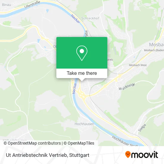 Карта Ut Antriebstechnik Vertrieb