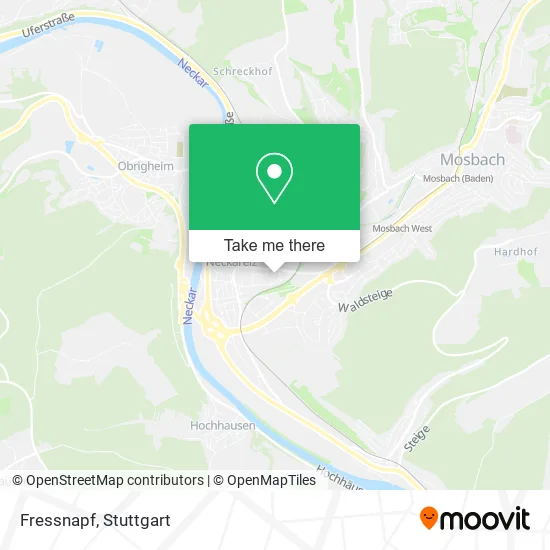 Карта Fressnapf