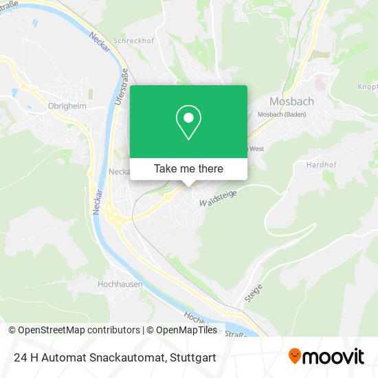 24 H Automat Snackautomat map