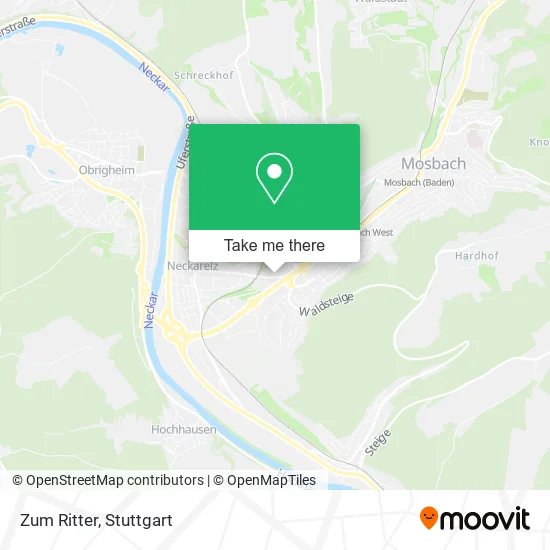 Карта Zum Ritter