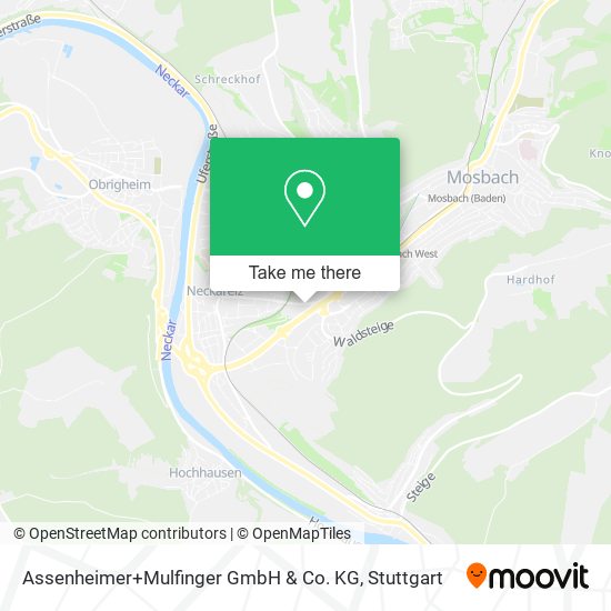 Assenheimer+Mulfinger GmbH & Co. KG map