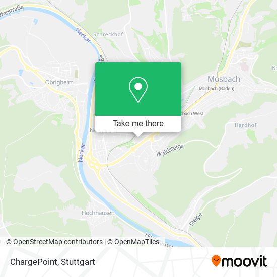 ChargePoint map