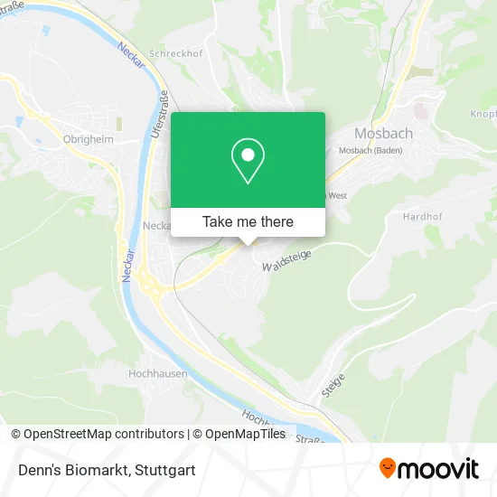 Карта Denn's Biomarkt