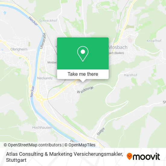 Карта Atlas Consulting & Marketing Versicherungsmakler