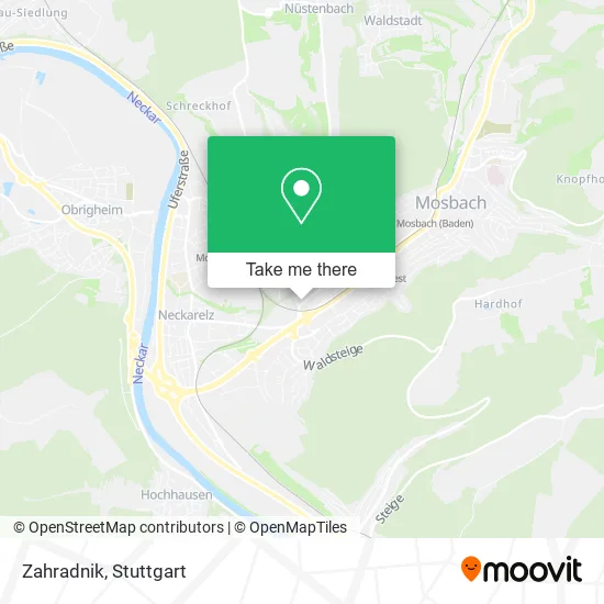 Карта Zahradnik