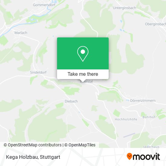 Kega Holzbau map