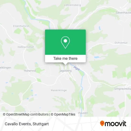 Карта Cavallo Events