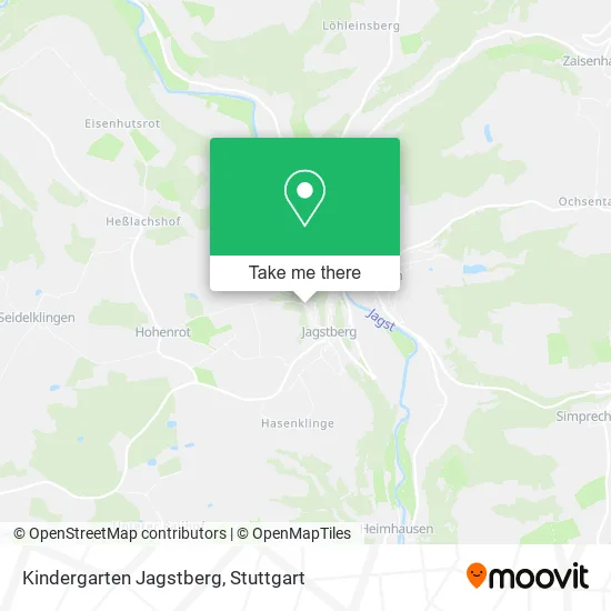 Карта Kindergarten Jagstberg