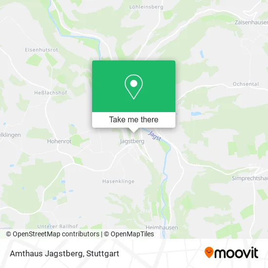 Карта Amthaus Jagstberg