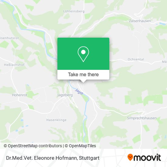 Dr.Med.Vet. Eleonore Hofmann map
