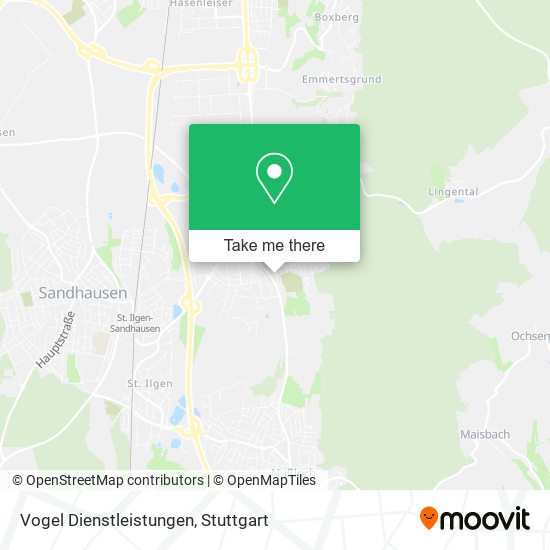 Vogel Dienstleistungen map