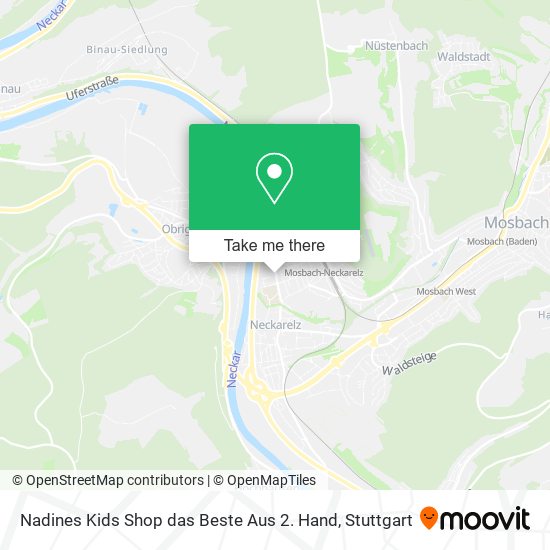 Nadines Kids Shop das Beste Aus 2. Hand map