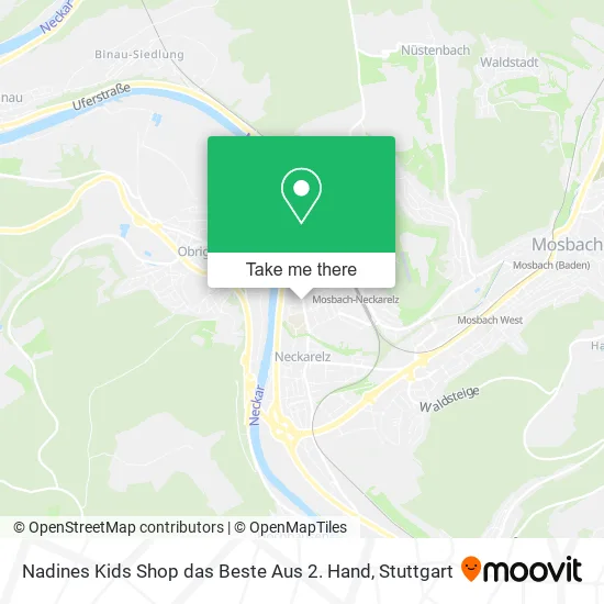 Карта Nadines Kids Shop das Beste Aus 2. Hand