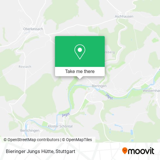 Bieringer Jungs Hütte map