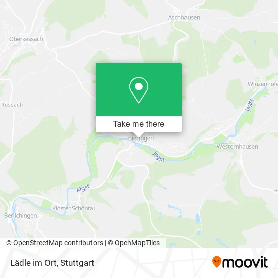 Карта Lädle im Ort