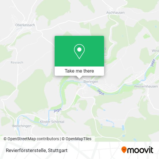 Revierförsterstelle map