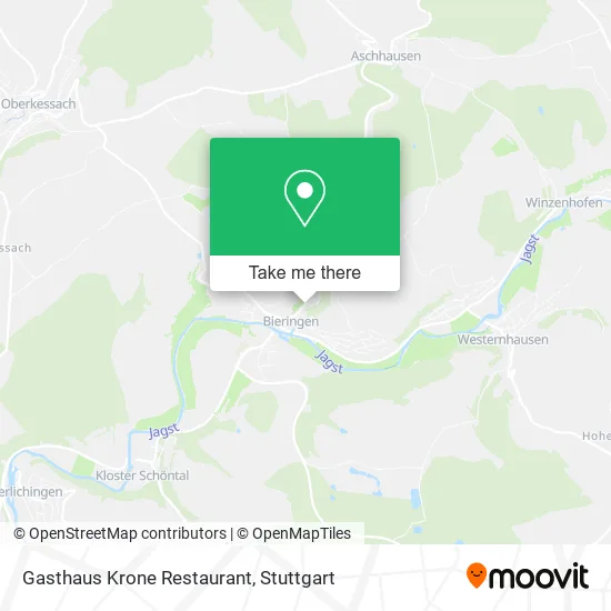 Карта Gasthaus Krone Restaurant