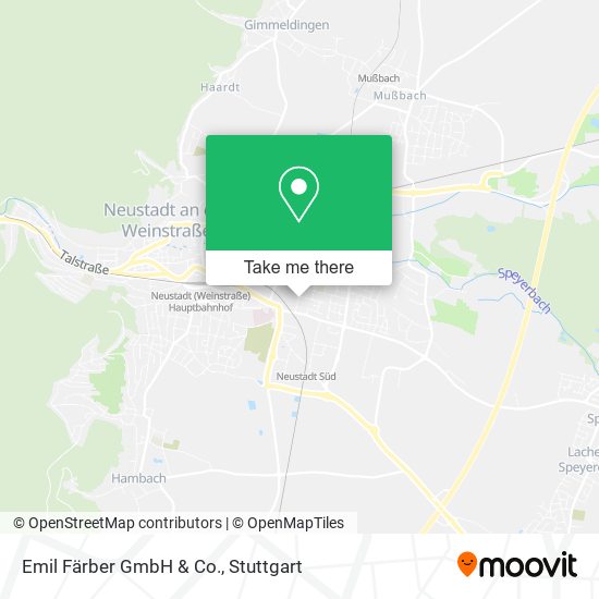 Emil Färber GmbH & Co. map