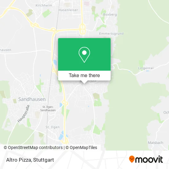 Карта Altro Pizza