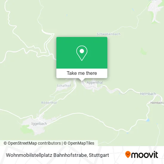 Карта Wohnmobilstellplatz Bahnhofstrabe