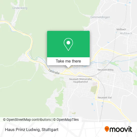 Карта Haus Prinz Ludwig