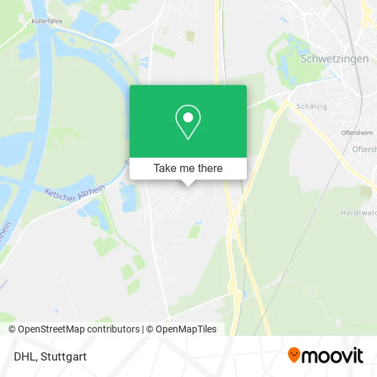 Карта DHL