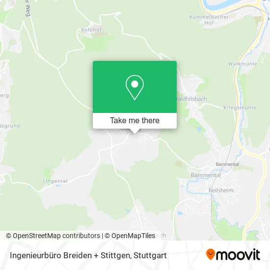 Карта Ingenieurbüro Breiden + Stittgen