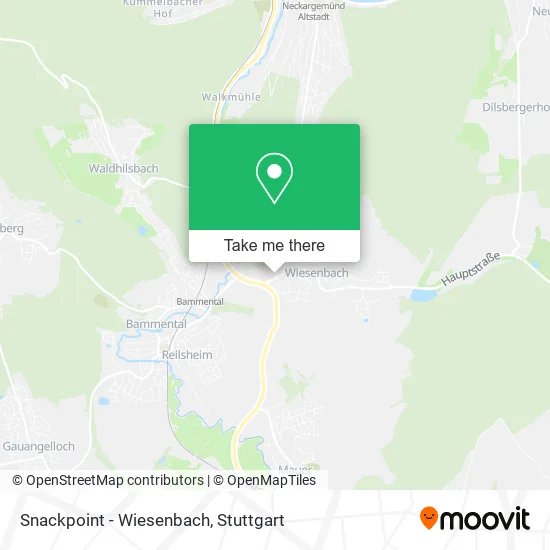 Карта Snackpoint - Wiesenbach