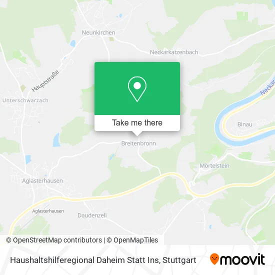 Карта Haushaltshilferegional Daheim Statt Ins
