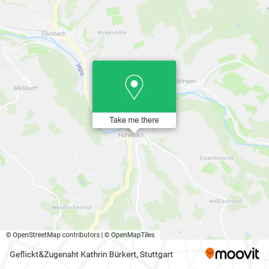 Карта Geflickt&Zugenaht Kathrin Bürkert