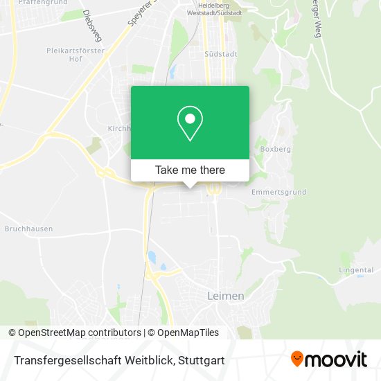 Transfergesellschaft Weitblick map