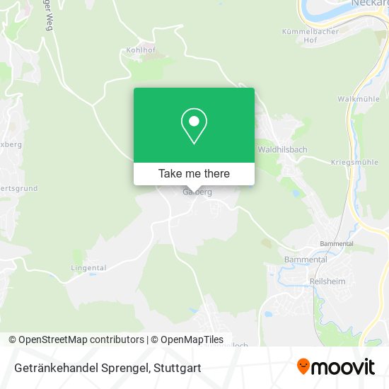 Getränkehandel Sprengel map