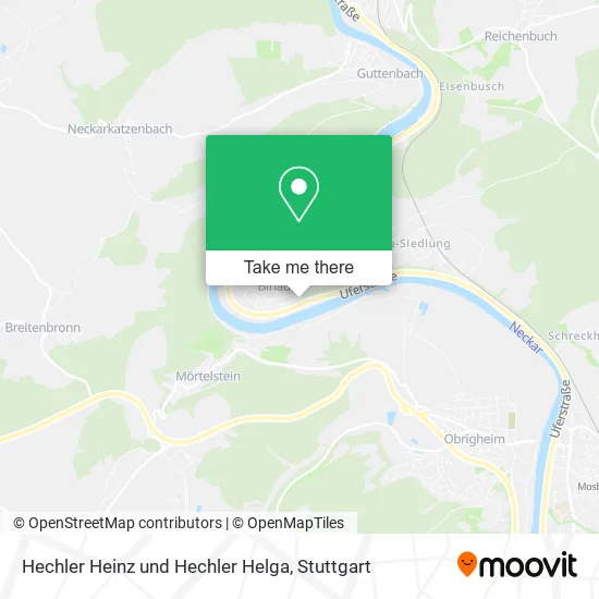 Карта Hechler Heinz und Hechler Helga