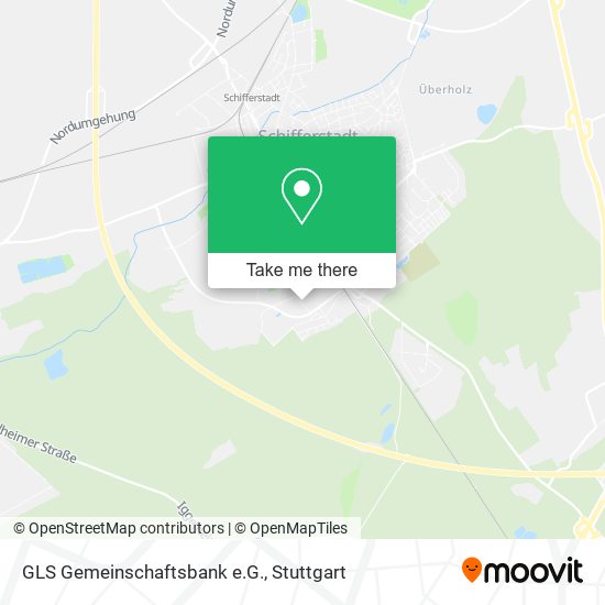 GLS Gemeinschaftsbank e.G. map
