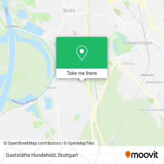Карта Gaststätte Hundehidd