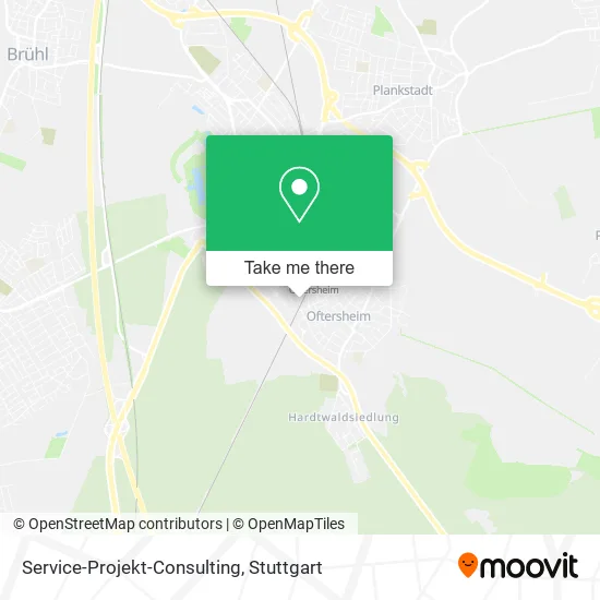 Карта Service-Projekt-Consulting