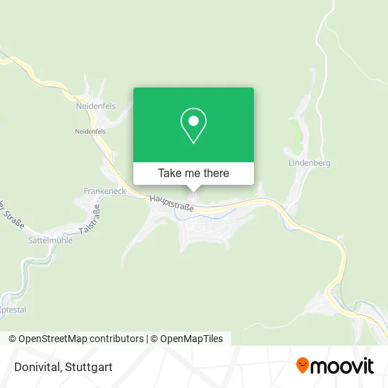 Карта Donivital