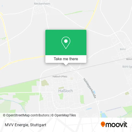 Карта MVV Energie